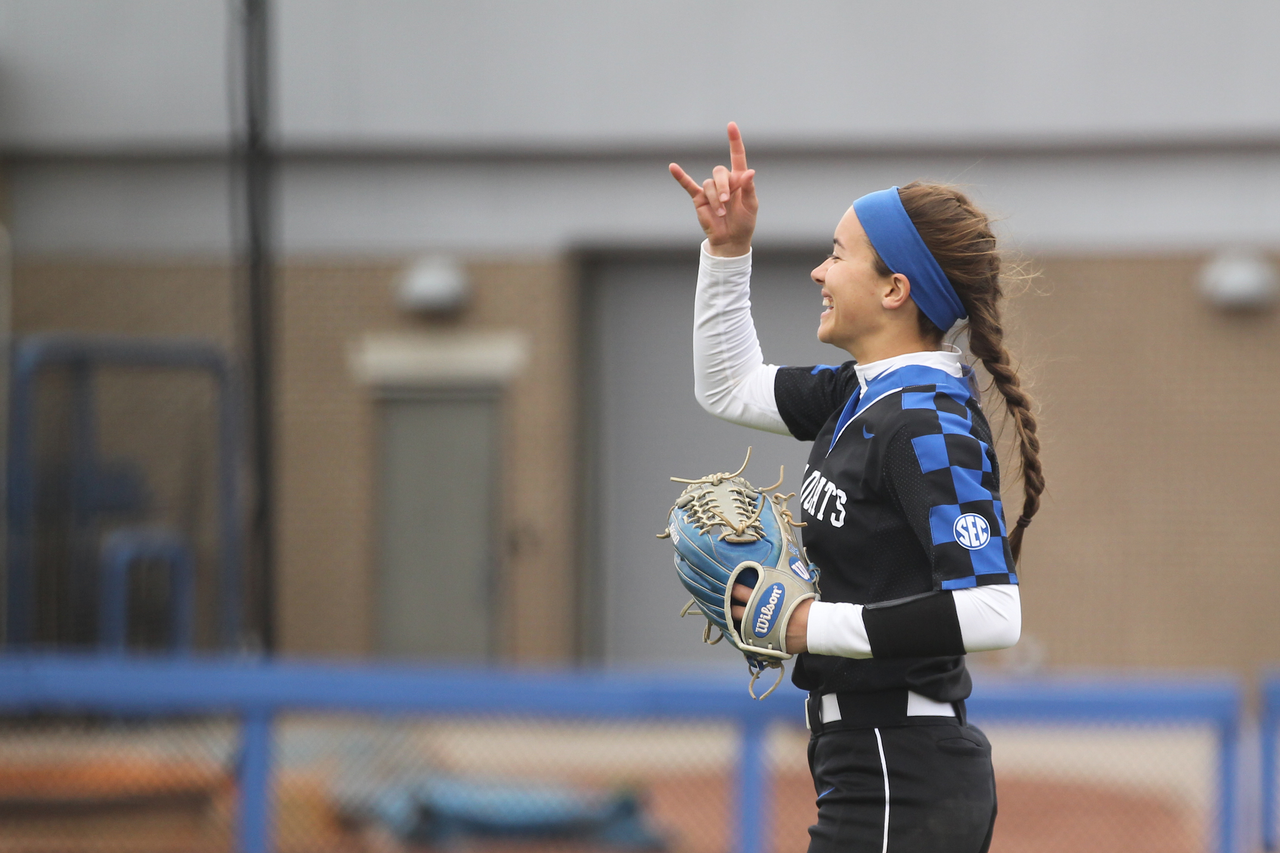 Bailey Vick.

The University of Kentucky softball team beat Alabama 11-6 on Saturday, March 31st, 2018, at John Cropp Stadium in Lexington, Ky.

Photo by Quinn Foster I UK Athletics