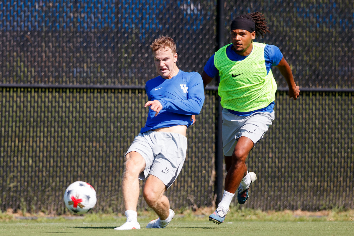 Men's Soccer Practice Photo Gallery (Aug. 4)