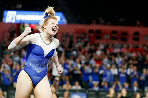 Sidney Dukes.


Kentucky scores 197.600 at NCAA Regional Final.

 
Photo by Elliott Hess | UK Athletics