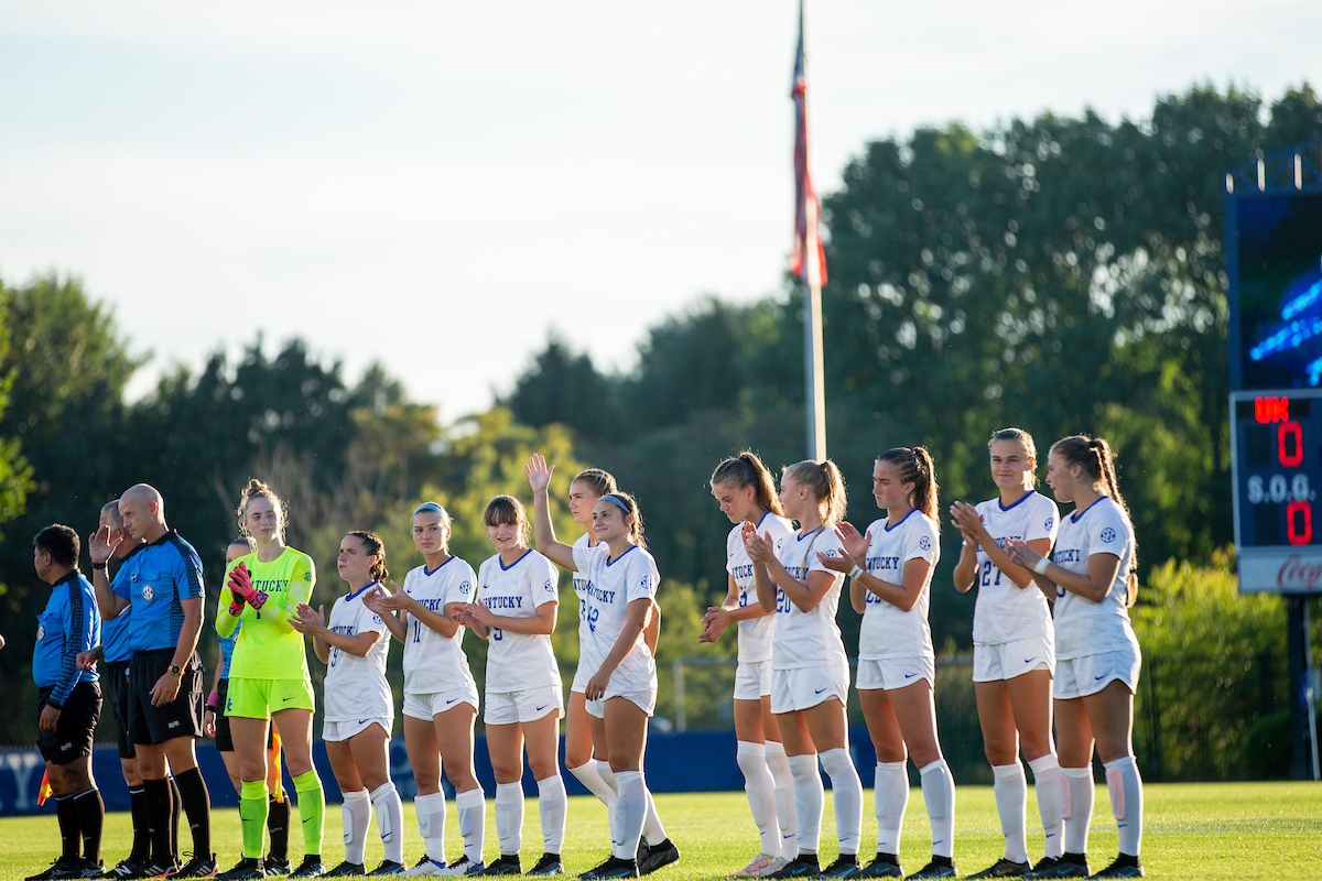 Kentucky loses to Texas A&M 3 - 0.

Photo by Sarah Caputi | UK Athletics