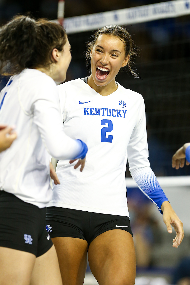 Madi Skinner.

Kentucky sweeps UNI 3-0.

Photo by Abbey Cutrer | UK Athletics