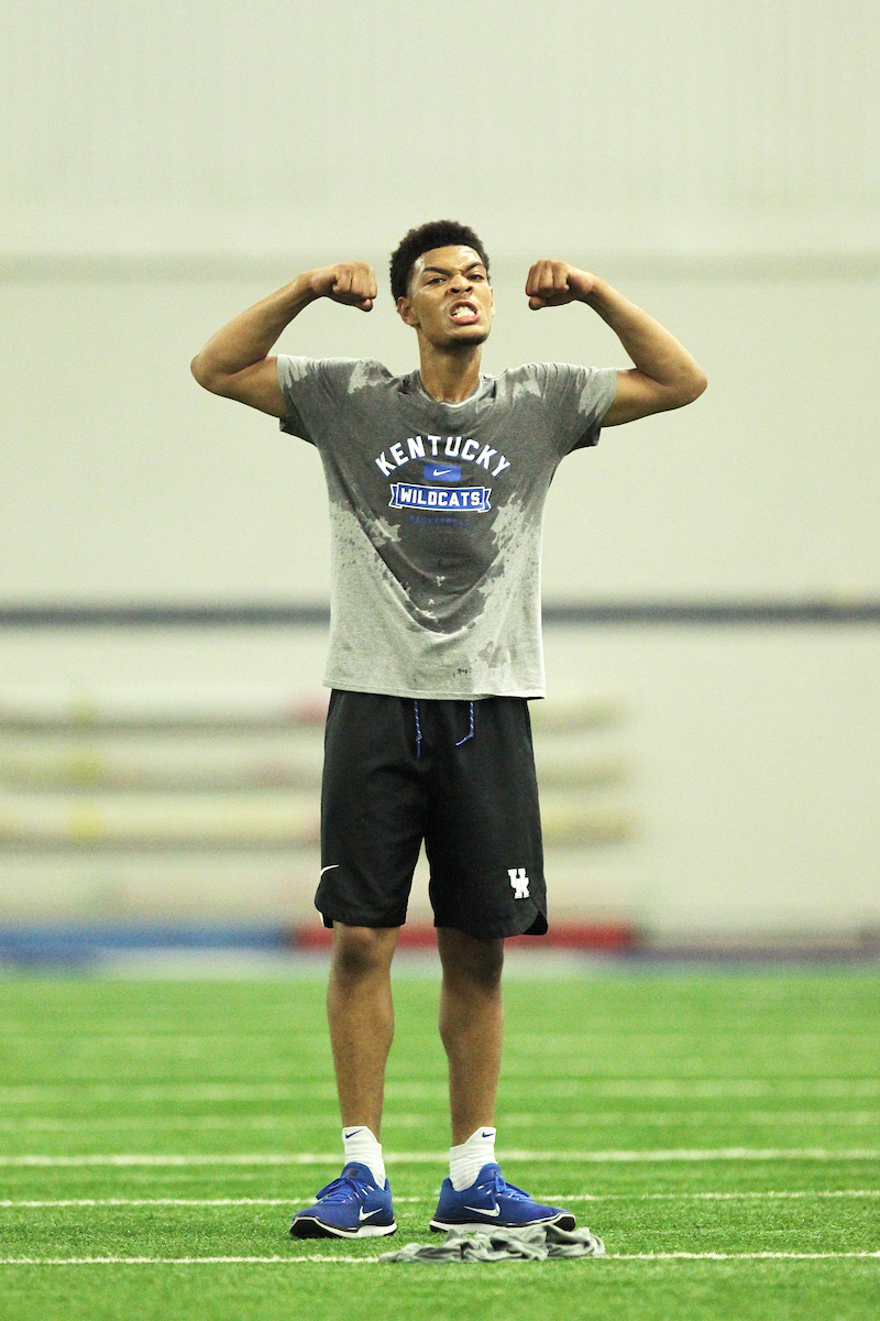 Quade Green.

The men's basketball conditions on Tuesday, July 10th, 2018 at Nutter Field house in Lexington, Ky.

Photo by Quinlan Ulysses Foster I UK Athletics