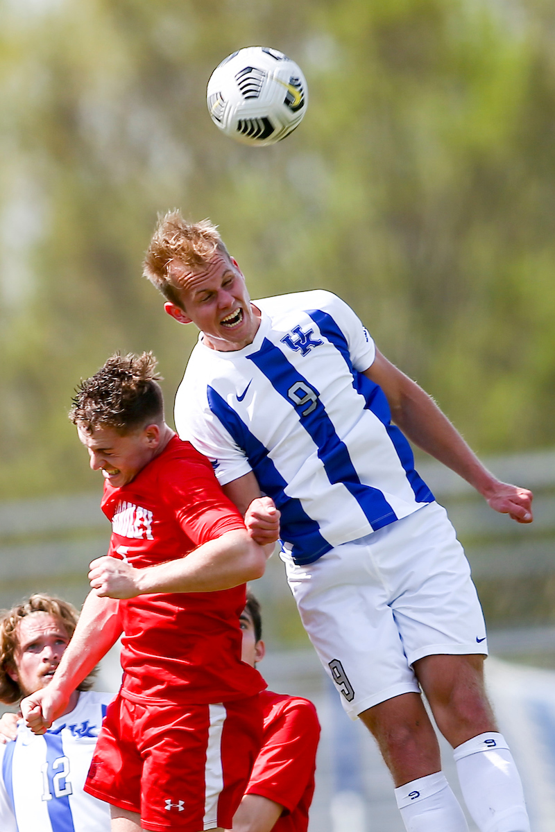 Eythor Bjorgolfsson.

Kentucky loses to Bradley 2-1.

Photo by Grace Bradley | UK Athletics