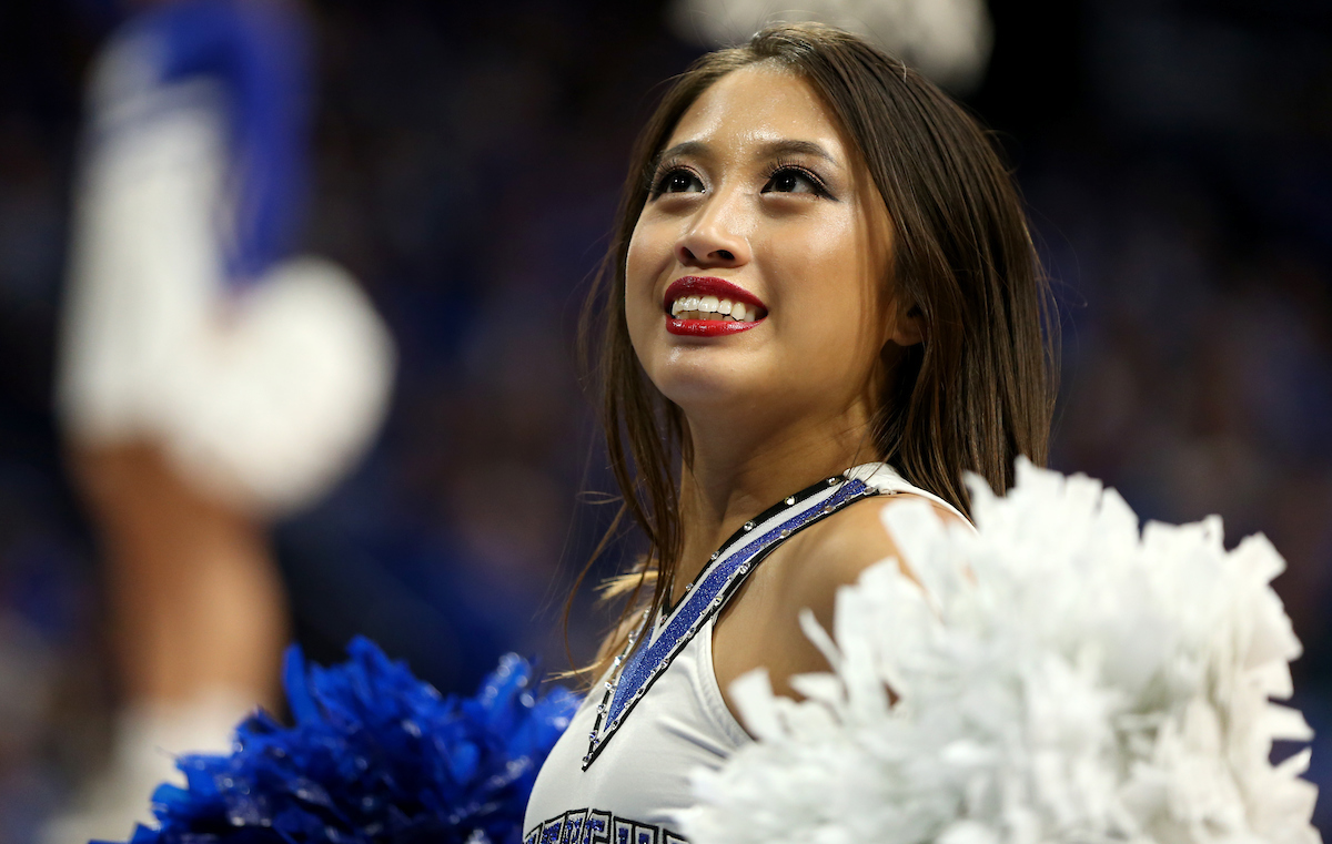 UK Cheerleader

UK beats VMI 92-82 at Rupp Arena.


Photo By Barry Westerman | UK Athletics