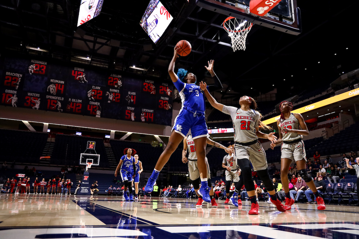 Keke McKinney. 

Kentucky beat Ole Miss 94-52.

Photo by Eddie Justice | UK Athletics