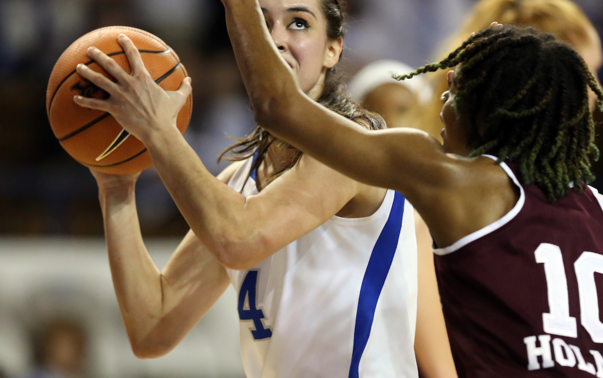 Maci Morris
The University of Kentucky women's basketball team falls to Mississippi State on Senior Day on Sunday, February 25, 2018 at the Memorial Coliseum.

Photo by Britney Howard | UK Athletics