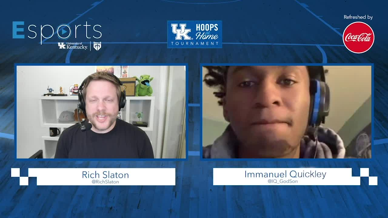 MBB: Quickley on BBN Online NBA 2K Tournament First-Round Win