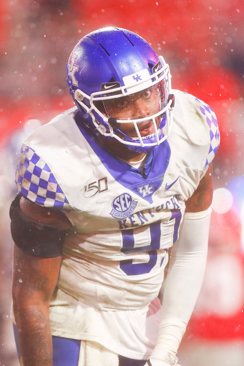 Calvin Taylor.

Kentucky falls to Georgia 21-0.

Photo by Chet White | UK Athletics