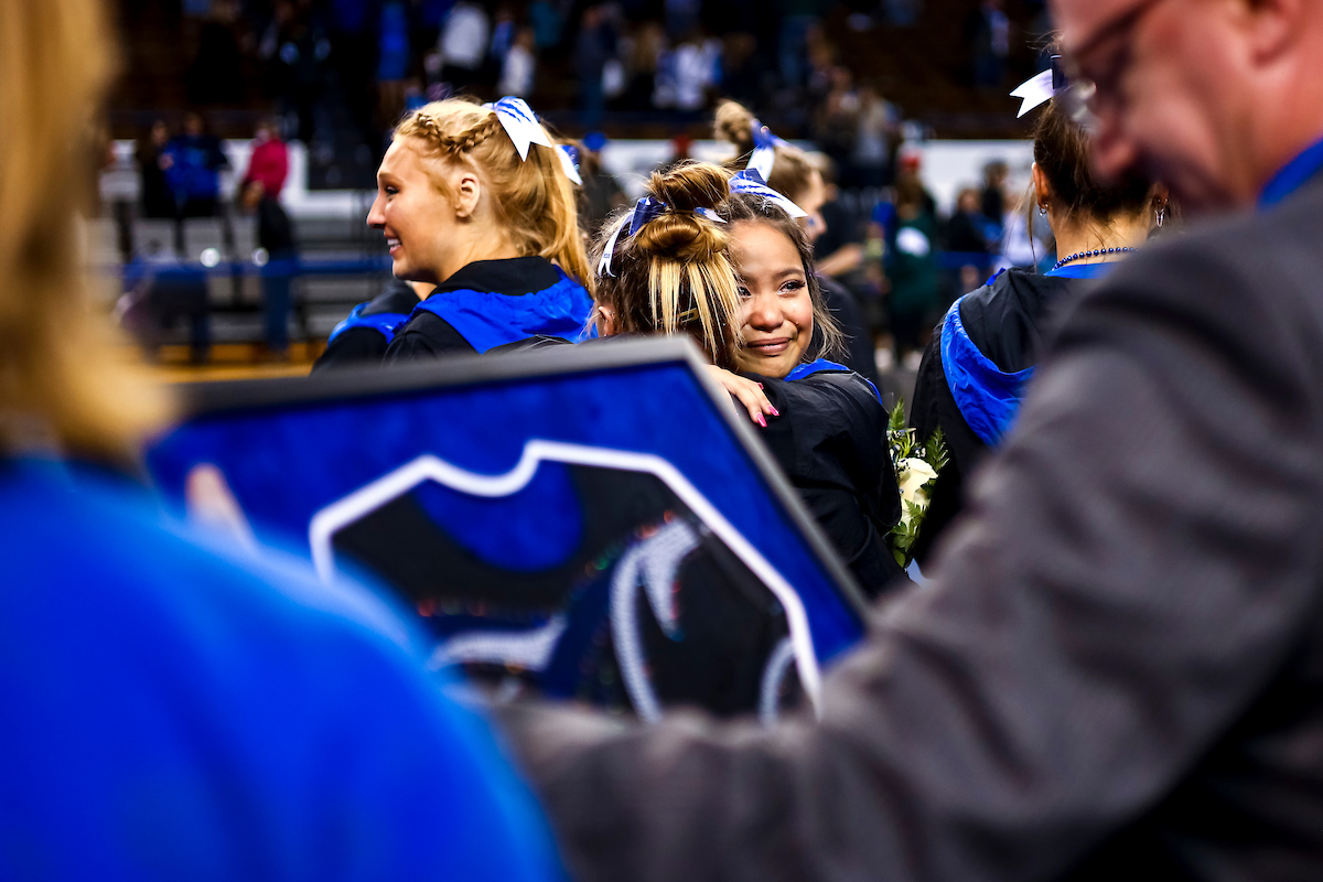 Kaitlin Deguzman.

Kentucky beats Michigan State on senior day.

Photo by Eddie Justice | UK Athletics