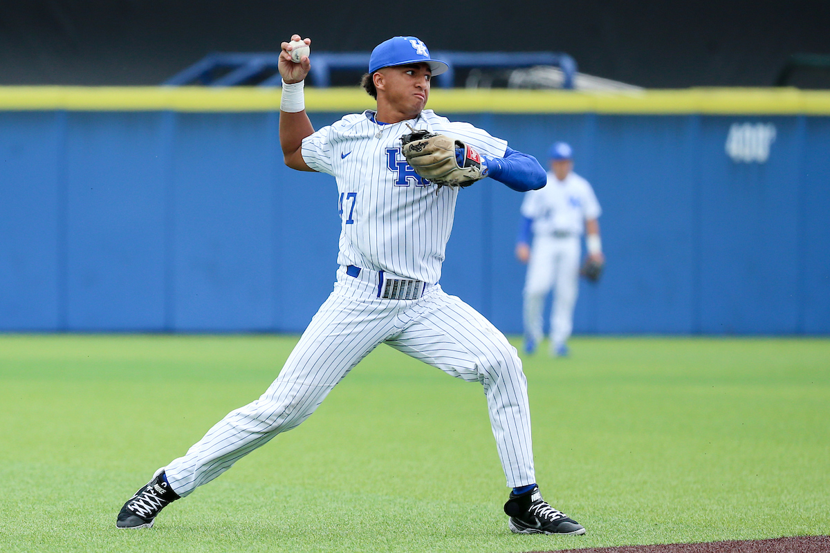 Ryan Ritter.

Kentucky defeats Dayton 14 - 3.

Photo by Sarah Caputi | UK Athletics