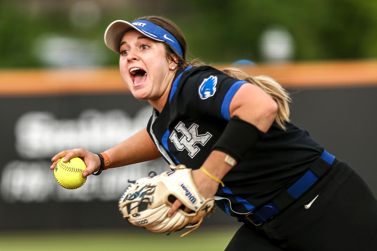 Emmy Blane.

Kentucky defeats Virginia Tech 5-4.

Photo by Grace Bradley | UK Athletics