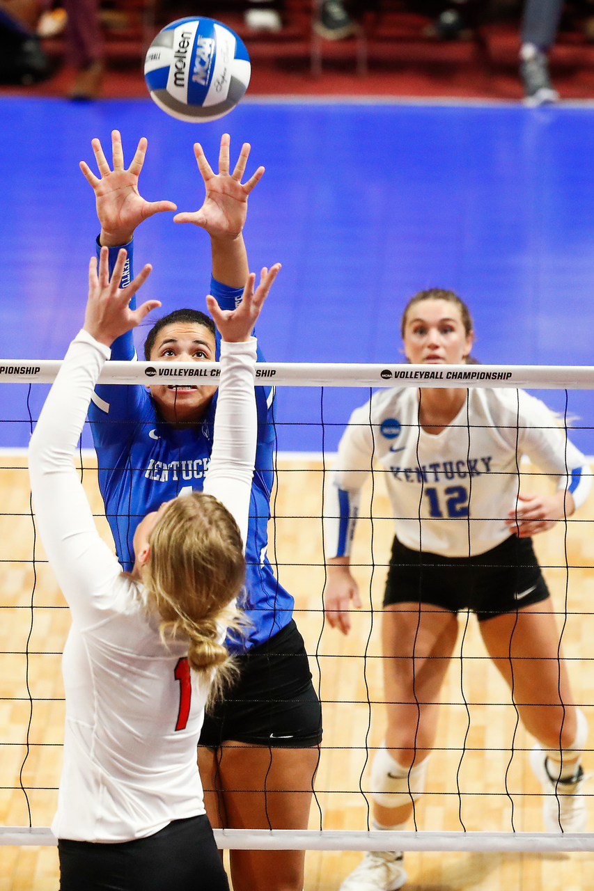 Avery Skinner.

Kentucky falls to Nebraska 3-0 in the NCAA Volleyball Sweet 16 at The Maturi Pavillion in Minneapolis, MN, on Friday, December 7, 2018.

Photo by Chet White | UK Athletics