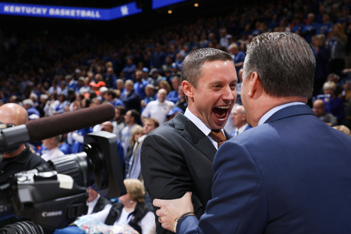 Coach Calipari.

The University of Kentucky men's basketball team falls to Florida 66-64 on Saturday, January 20, 2018 at Rupp Arena in Lexington, Ky.

Photo by Elliott Hess | UK Athletics