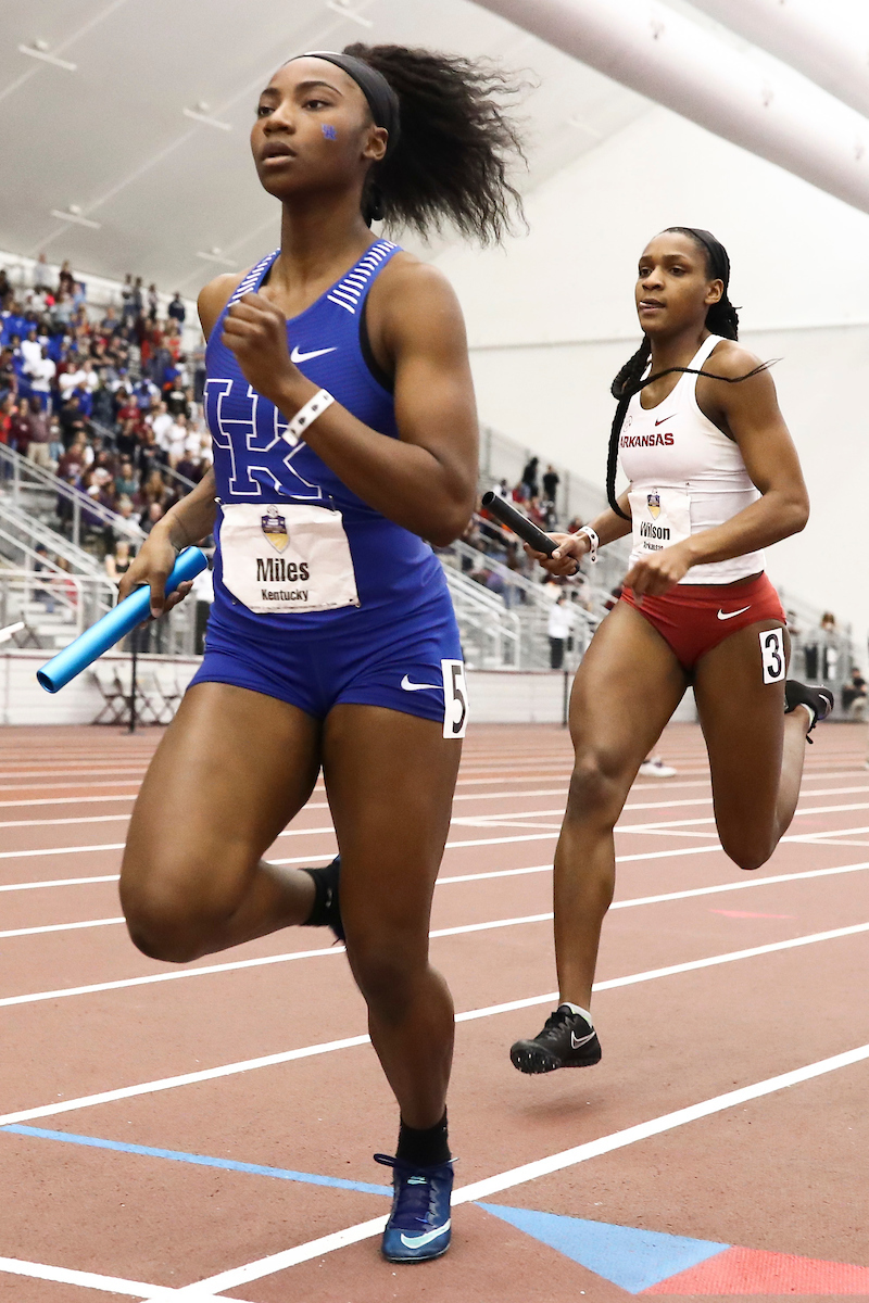 Dajour Miles.

2020 SEC Indoors day two.

Photo by Chet White | UK Athletics
