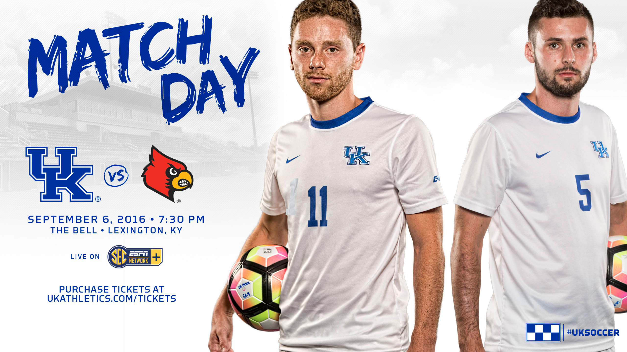 Kentucky Men’s Soccer to Play Louisville Tuesday