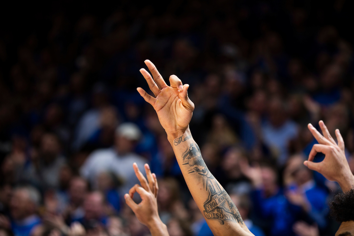 Three.

UK falls to LSU 73-71.

Photo by Chet White | UK Athletics