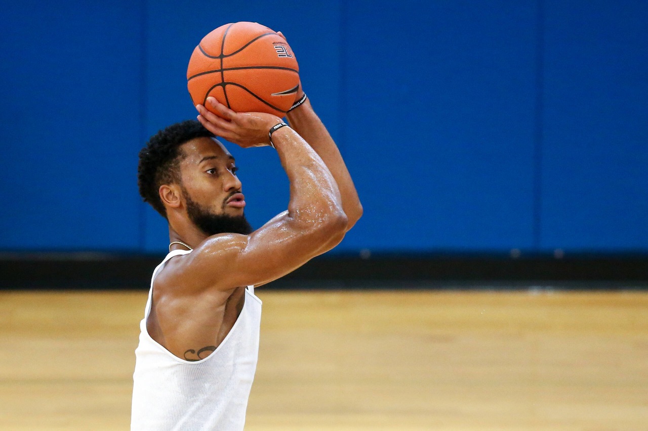 Davion Mintz. 

Kentucky MBB Practice. 

Photo by Eddie Justice | UK Athletics