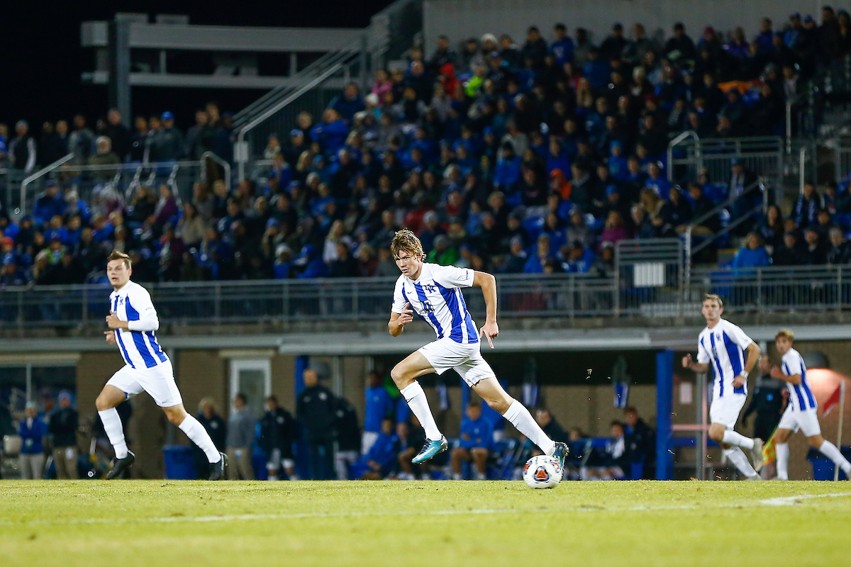 Nicolai Fremstad. The Bell.  Fans.

Men's soccer beat Lipscomb 2-1.

Photo by Chet White | UK Athletics