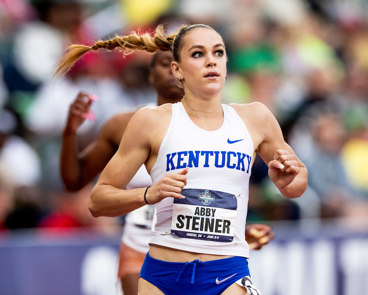 Abby Steiner.

Day two. NCAA Track and Field Outdoor Championships.

Photo by Chet White | UK Athletics