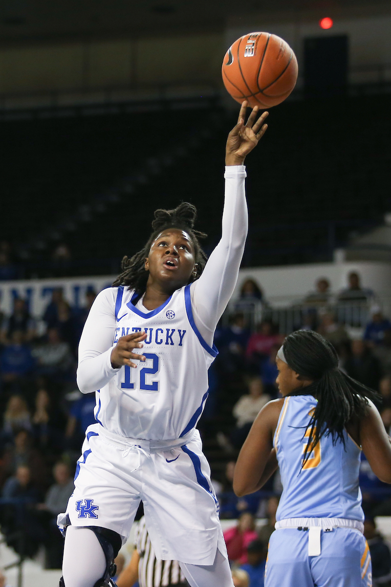 Amanda Paschal.

UK women's basketball beat Southern 91-41.

Photo by Hannah Phillips | UK Athletics