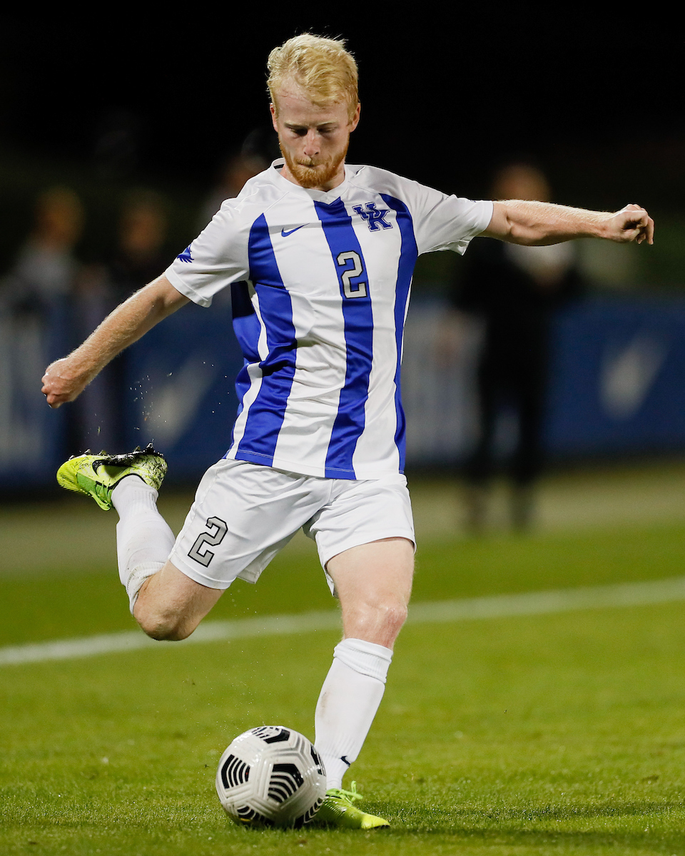 Robert Screen.

Kentucky beats West Virginia, 1 - 0.

Photo by Tommy Quarles | UK Athletics
