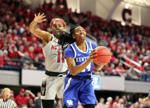 Taylor Murray

Women's Basketball falls to NC State on Monday, March 25, 2019. 

Photo by Britney Howard | UK Athletics