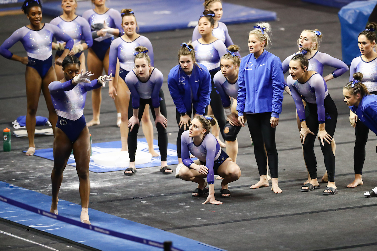 CALLY NIXON.

Kentucky wins quad meet in Memorial Coliseum Debut.


Photo by Elliott Hess | UK Athletics