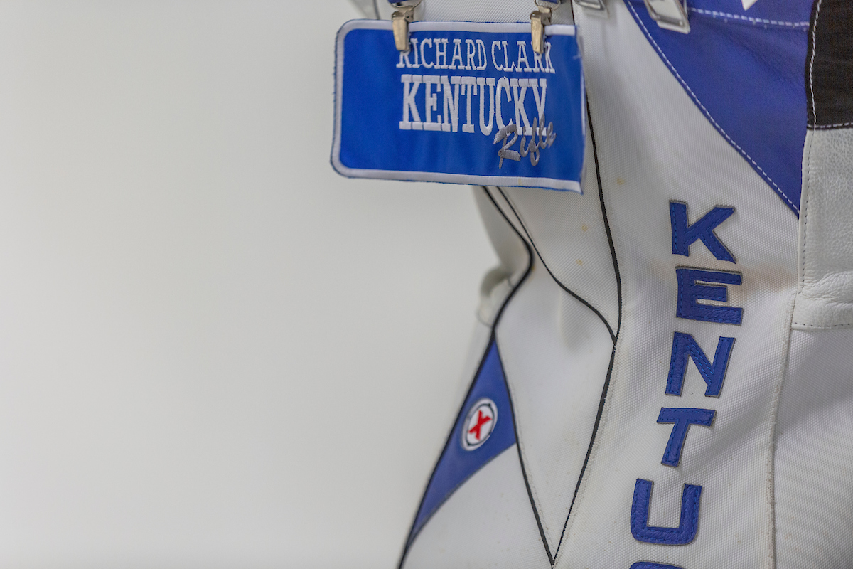 Richard Clark. 

Kentucky Rifle vs the Navy. 

Photo by Grant Lee | UK Athletics
