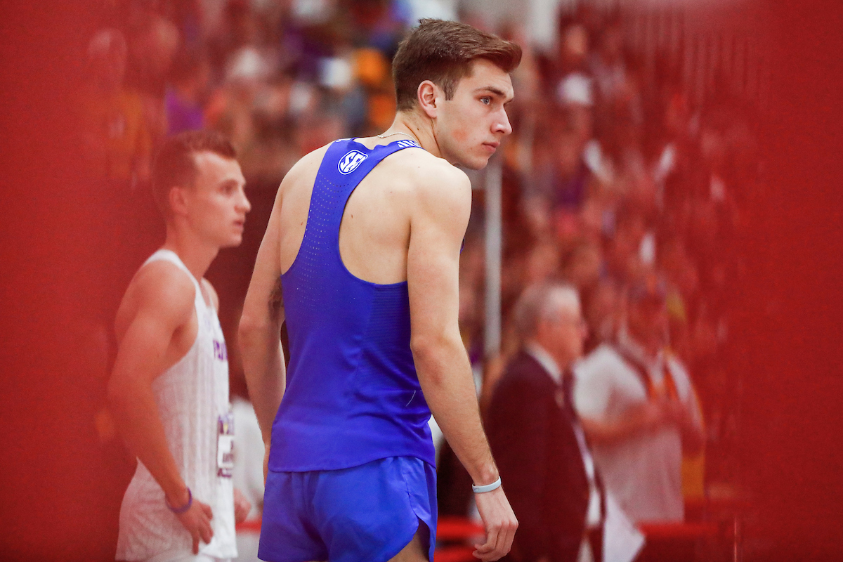 Brennan Fields.

Day two of the 2019 SEC Indoor Track and Field Championships.

Photo by Chet White | UK Athletics