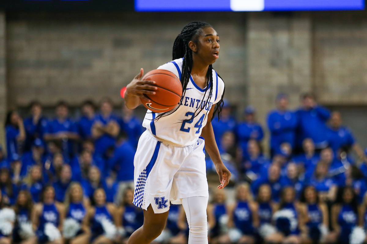 The UK women's basketball team falls to Texas A&M on Thursday, November 28, 2019.

Photo by Hannah Phillips | UK Athletics
