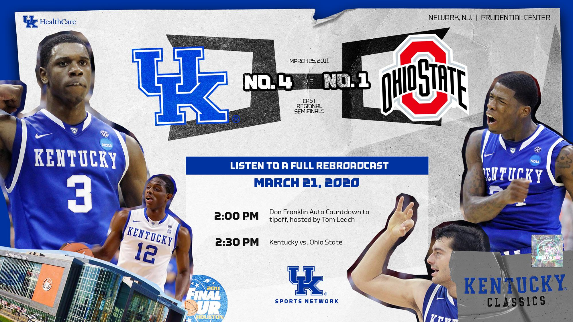 Kentucky Classics Live Stream: Kentucky vs.Ohio State 2011 (2:30 p.m.)