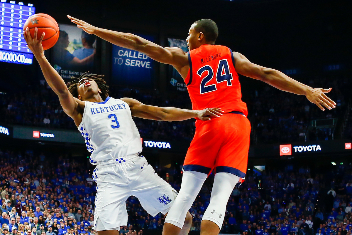 Tyrese Maxey. 

UK beat Auburn 73-66. 

Photo By Barry Westerman | UK Athletics