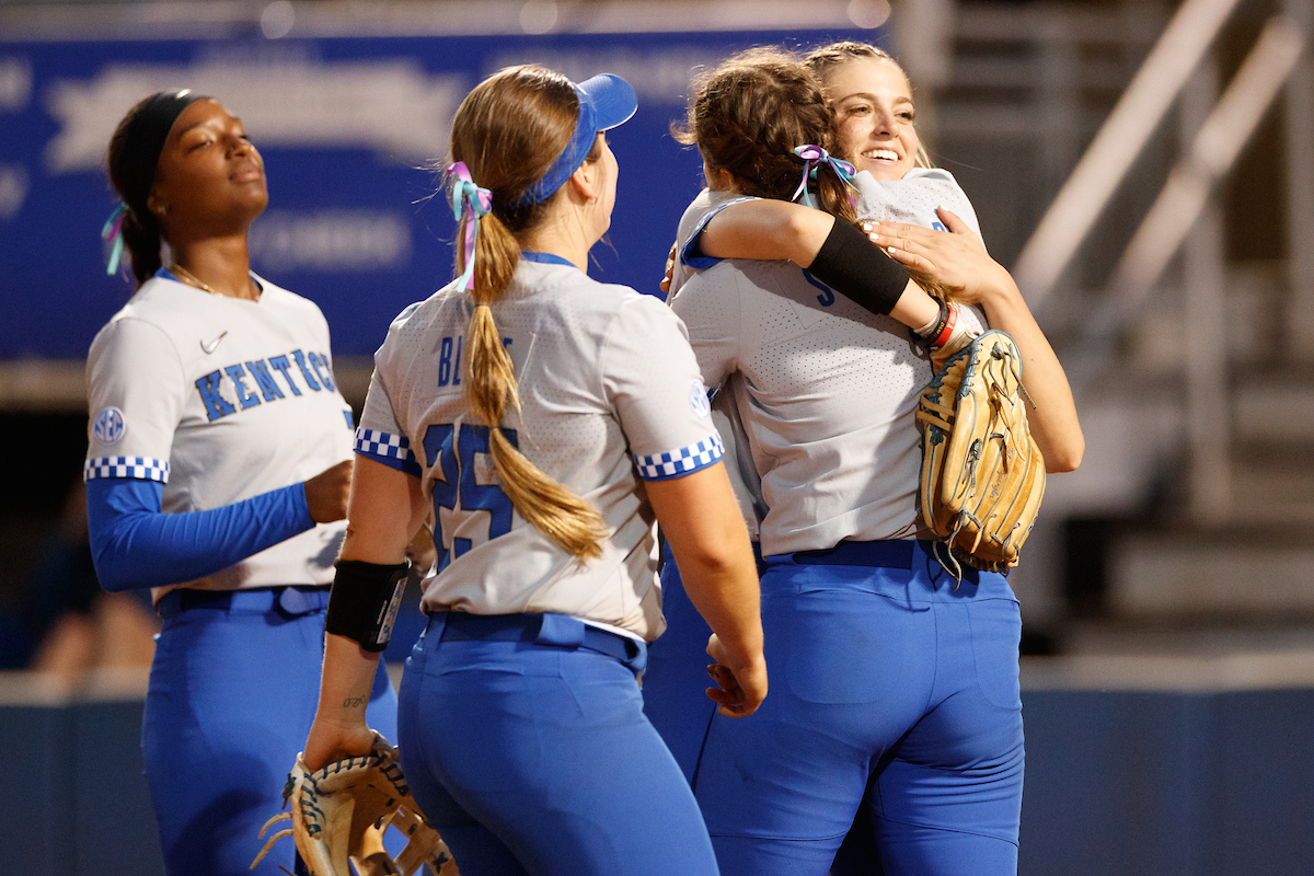 Emmy Blane. Tatum Spangler.

Kentucky beats Mississippi State 7-3.

Elliott Hess | UK Athletics
