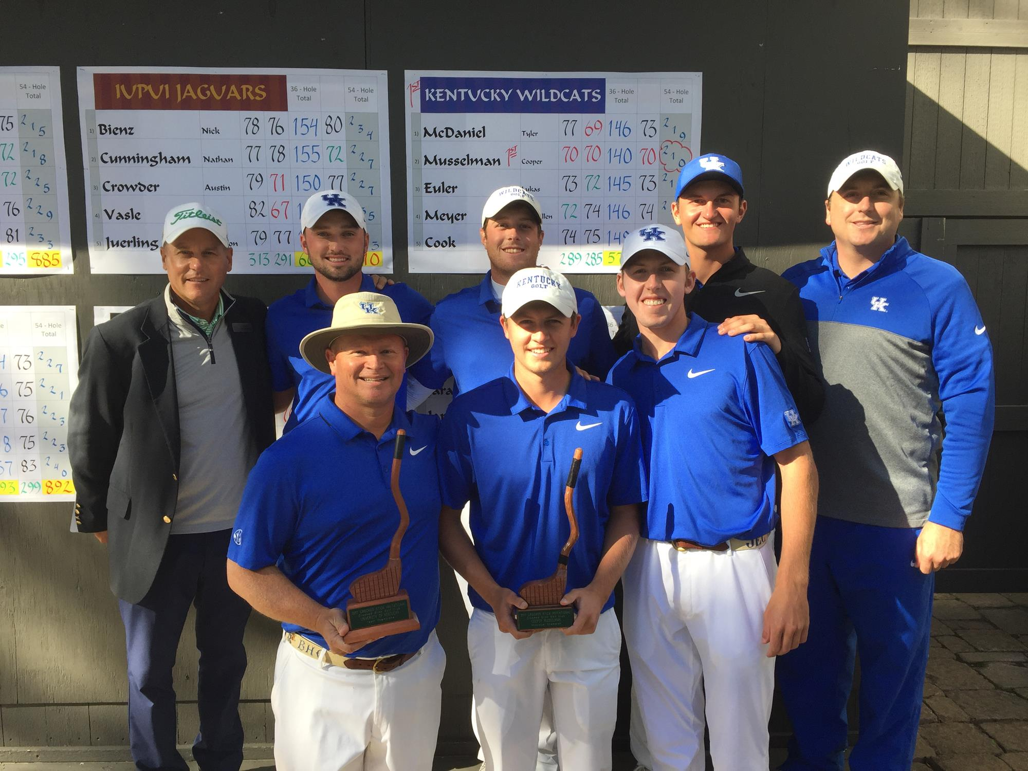 Again! Men’s Golf Claims Crooked Stick Crown