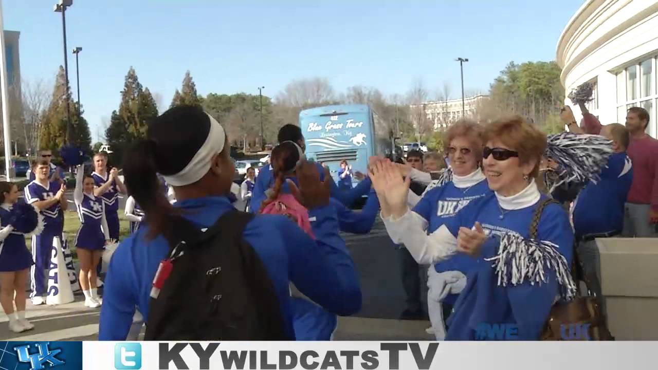 Kentucky Wildcats TV- UK Hoops Fan Catwalk in Duluth, GA