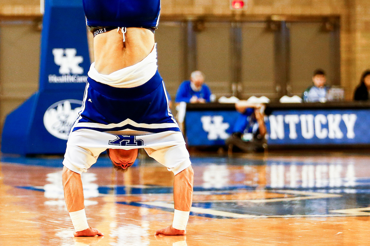 Cheerleader.

Kentucky beats Stetson 67-48.

Photo by Hannah Phillips | UK Athletics