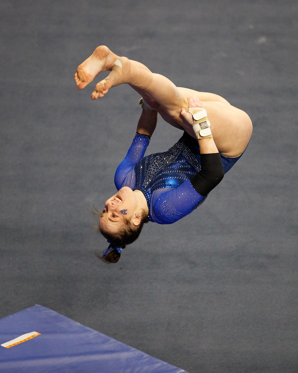 KASSIDY HOWELL.

Kentucky beats Ball State, 196.525-194.750.

Photo by Elliott Hess | UK Athletics