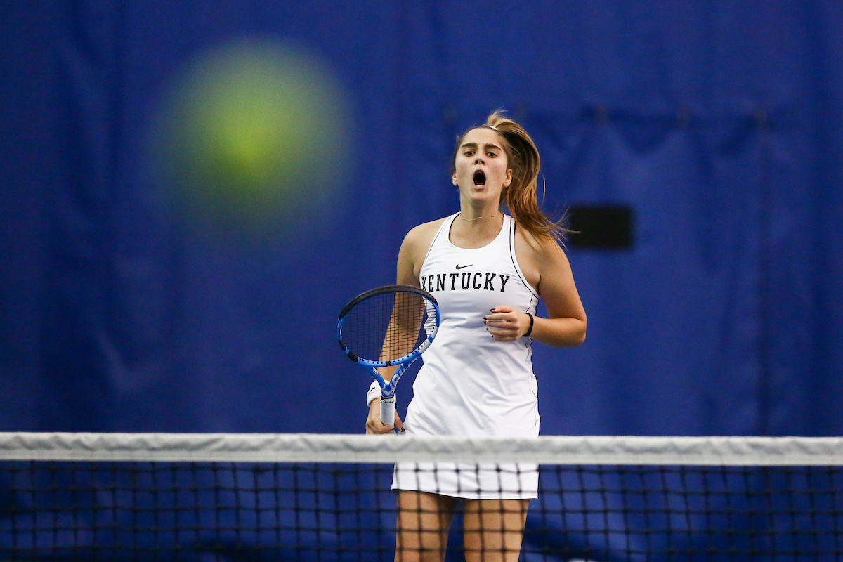 Carlota Molina.

Kentucky beat Kennesaw State 7-0.

Photo by Hannah Phillips | UK Athletics