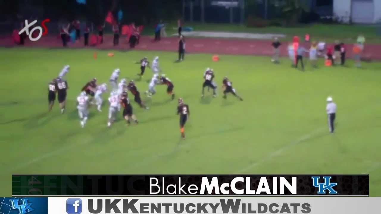 UK Football Signing Day 2013 - Blake McClain