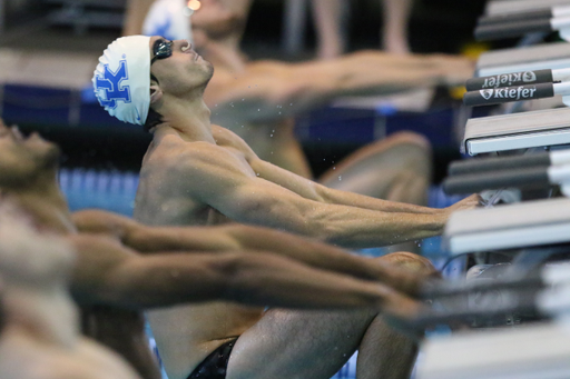 Josh Swart

The swimming and diving team competes in their annual Blue-White Intrasquad meet at Lancaster Aquatic Center on Friday, October 5, 2018.

Photo by Noah J. Richter | UK Athletics