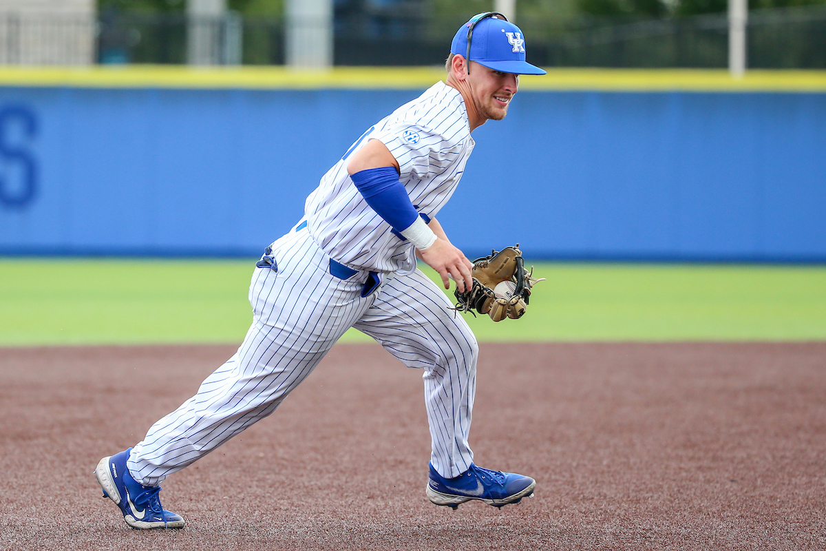 Chase Estep.

Kentucky defeats Dayton 14 - 3.

Photo by Sarah Caputi | UK Athletics