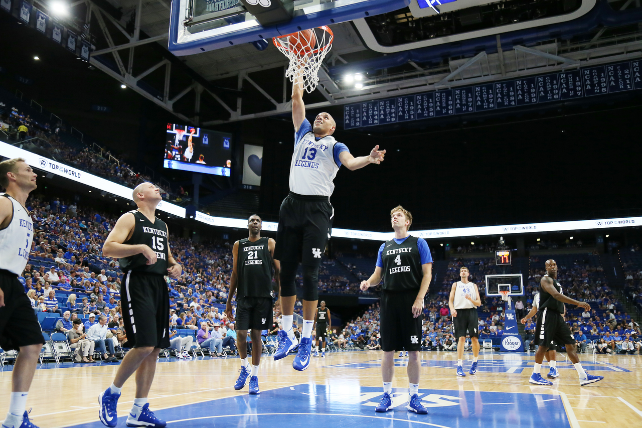 Former Kentucky men's basketball players across a number of decades came back to Rupp Arena for the 2017 UK Alumni Charity Series. 