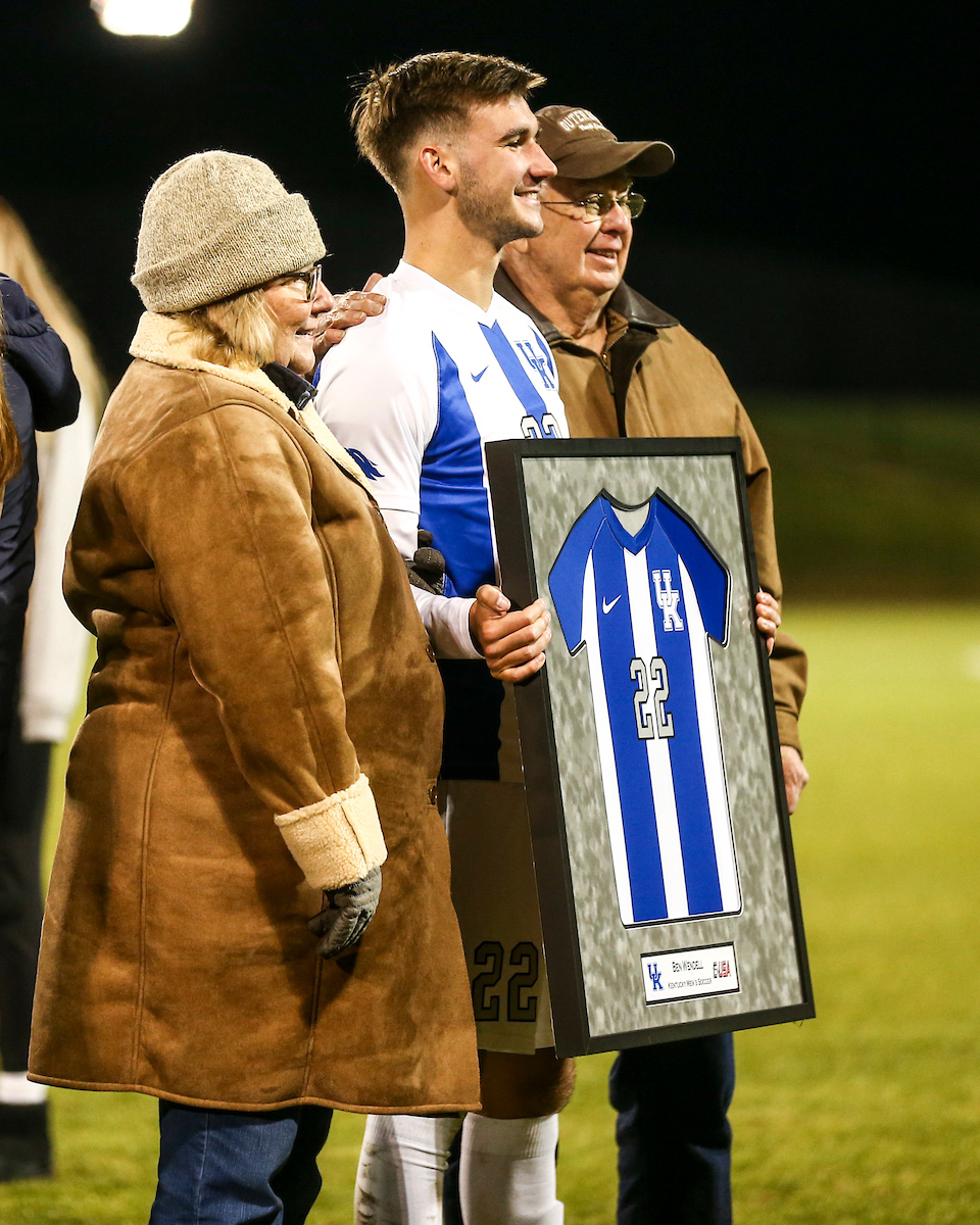 Ben Wendell.

Kentucky MSOC Recognizes 14 Seniors.

Photo by Grace Bradley | UK Athletics
