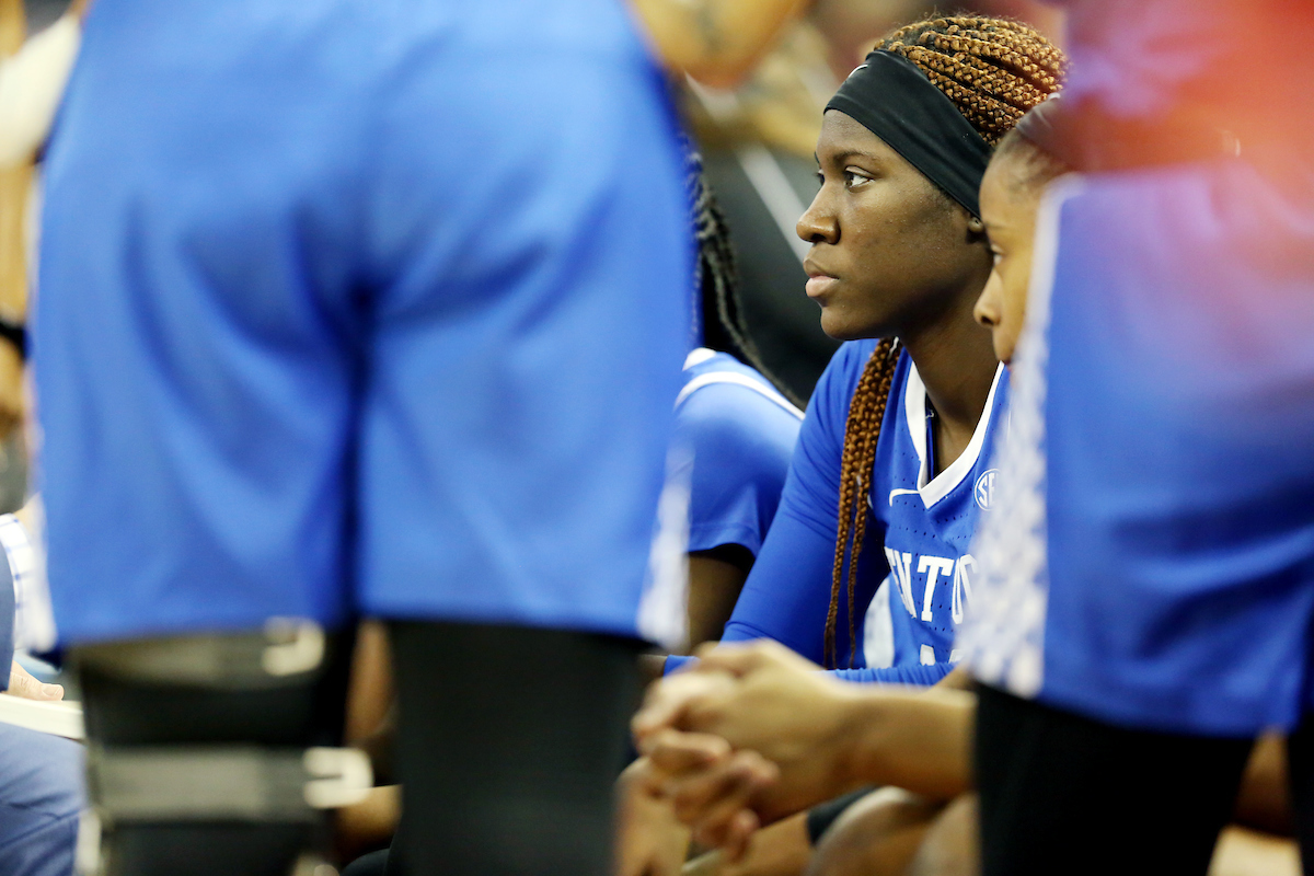 Rhyne Howard

The UK Women's Basketball team beat South Carolina.
Photo by Britney Howard | UK Athletics
