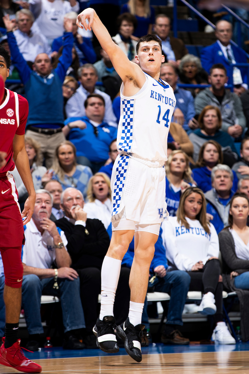 Tyler Herro.

Kentucky beat Arkansas 70-66.

Photo by Chet White | UK Athletics