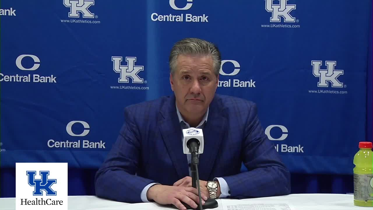 MBB: Coach Calipari, Grady, and Tshiebwe - MSU Postgame