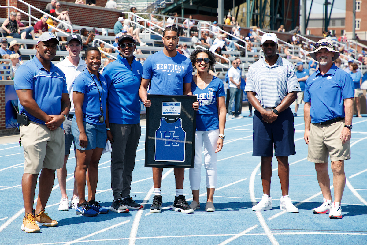 Trey Causey III.

Day two of the Kentucky Invitational. Senior Day.

Elliott Hess | UK Athletics
