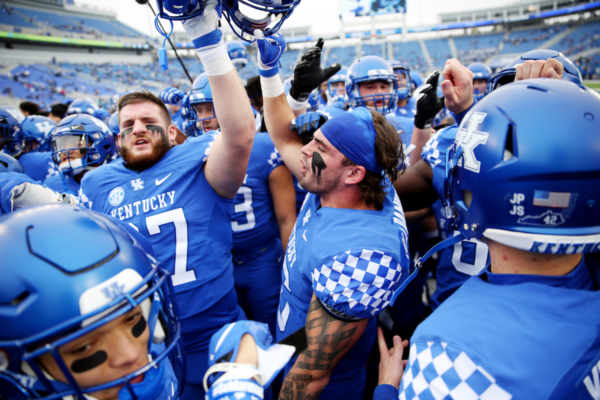 Kash Daniel

UK Football beats MTSU 34-23 on Senior Day at Kroger Field. 

Photo by Britney Howard | UK Athletics