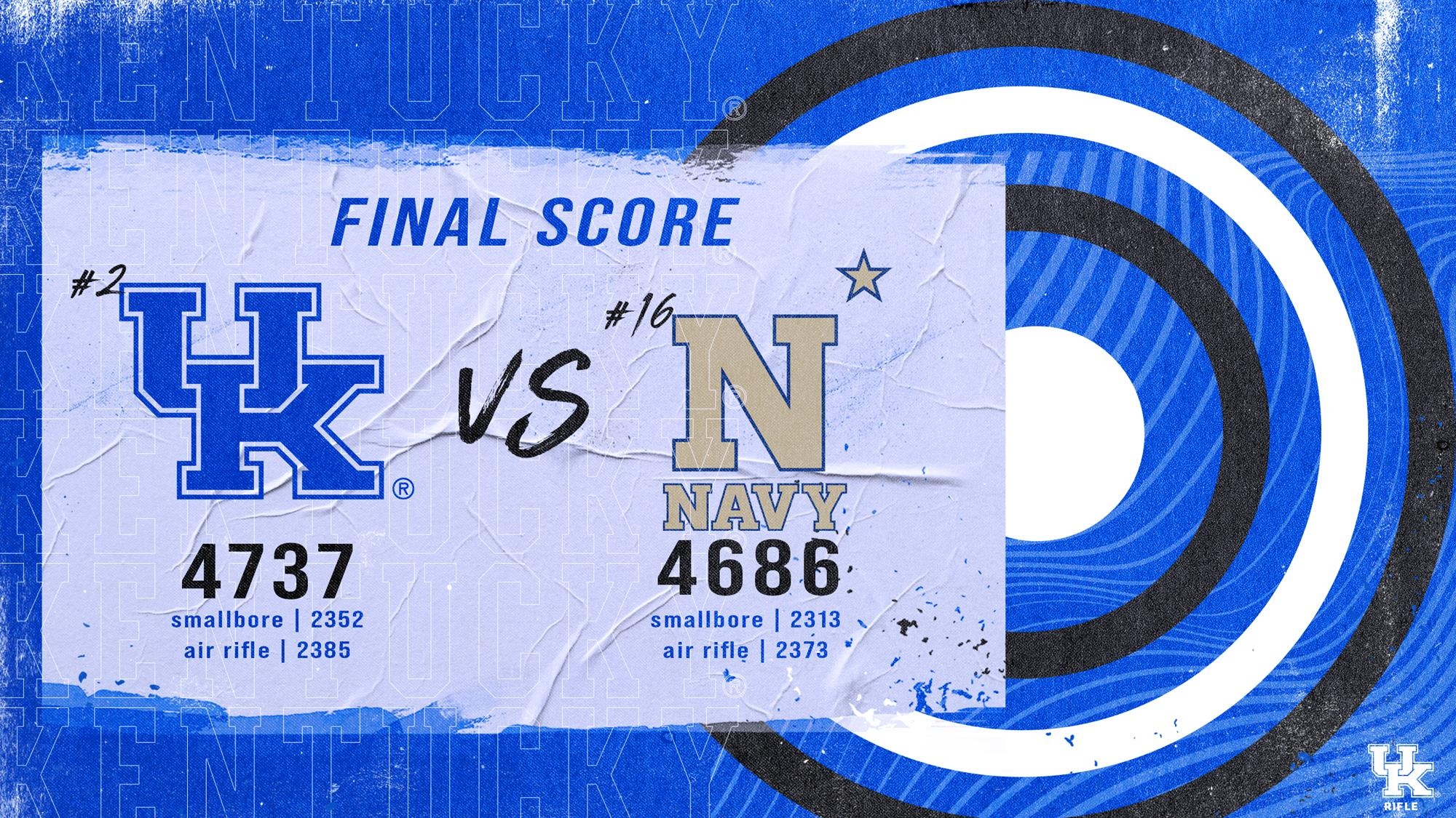 No. 2 Kentucky Rifle Impresses in Fall Finale vs. Navy