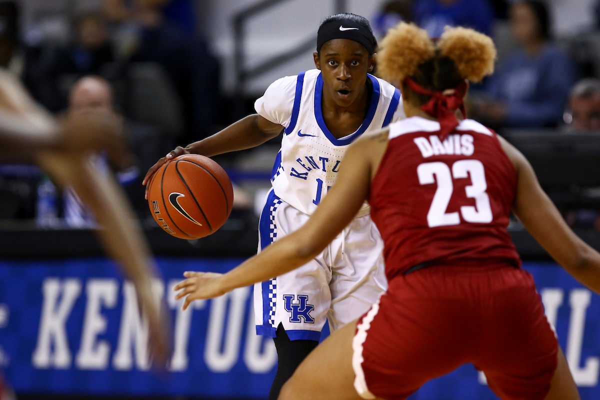 Chasity Patterson.

Kentucky beat Alabama 66-62.

Photo by Grace Bradley | UK Athletics